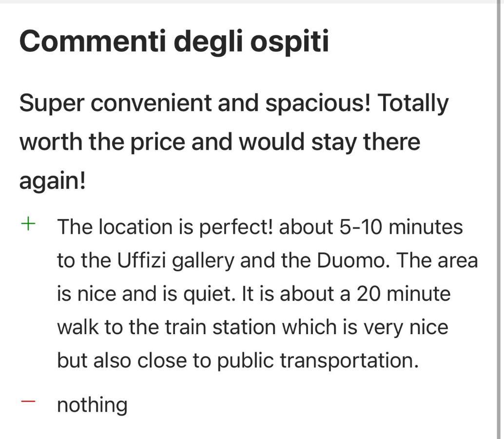 I'Biancone Apartment Firenze Bagian luar foto