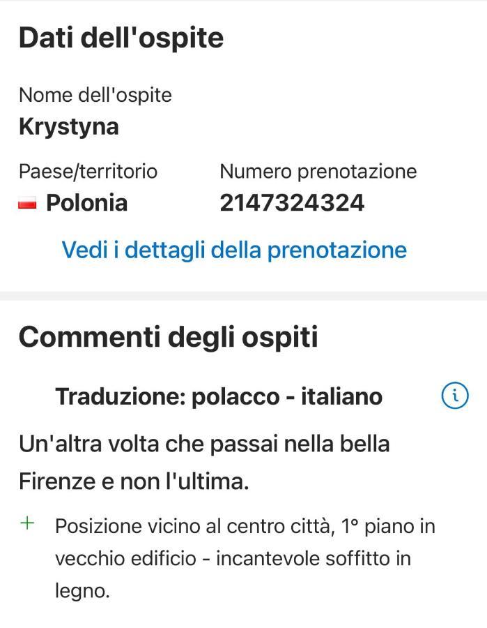 I'Biancone Apartment Firenze Bagian luar foto